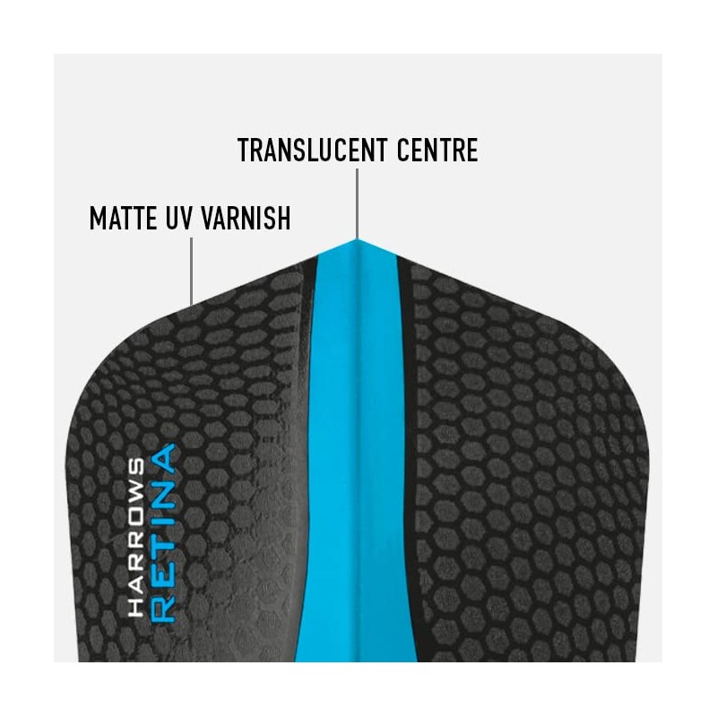 Harrows Retina | Premium Extra Strong 100 Micron Dart Flights