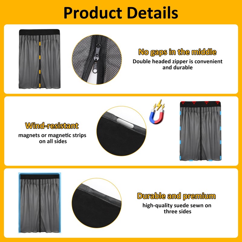 Falafa Van Bug Screen for Chevy Express & GMC Savana
