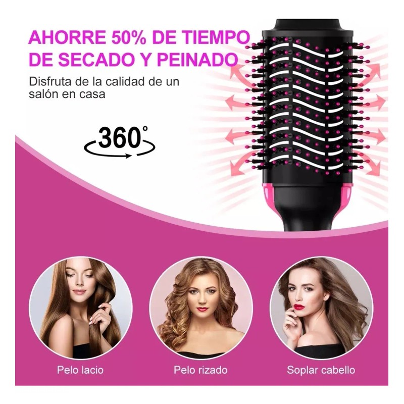 Secador Cepillo Ciicii Aire Caliente Para Alaciado