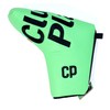 COMO COME Golf Putter Cover Cluth Player Fluorescent Zipper Headcover