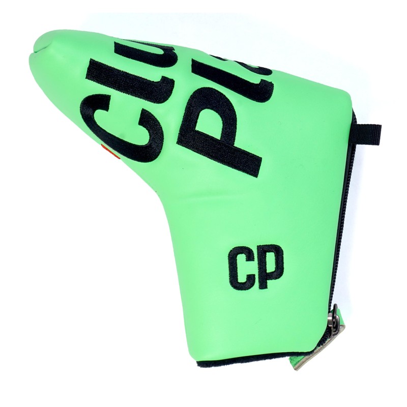 COMO COME Golf Putter Cover Cluth Player Fluorescent Zipper Headcover