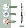 M&G Gel Pen Medium Point 0.5mm, 12 Pack Quick Dry