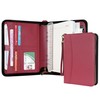 WASON Portfolio A5 Binder Journal with Zipper - Leather pu