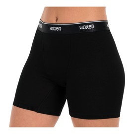 Woxer Womens Boxers - Baller 5" High Waisted Boy Shorts Underwear for Women - Boxers for Women, Womens Boxer Briefs