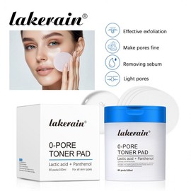 Lakerain Cross-Border Zero Pore Salicylic Acid Cotton Pads for Pre-Makeup Use Free Size / Lake Salicylic Acid Cotton Sheets (Domestic Version) 10ea