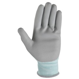 Wells Lamont Women's COOLMAX PU Coated Work Gloves, Medium (500M), Aqua