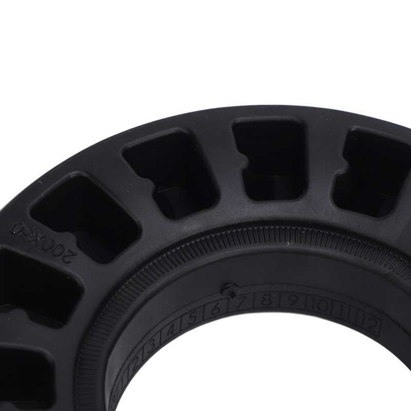 Electric Scooter Tire Professional 200x50 Rubber Solid Wheels Replacement Tire
