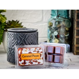 The Candle Daddy Caramel Pecan Maximum Scent Wax Melt- 2 oz 6 Cubes