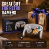 GameCube-Compatible Wired Controller for Retro Gaming – Responsive Joystick Gamepad
