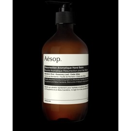 Aesop Resurrection Aromatique Hand Balm 500mL | Citrus Woody Scent, Deep Nourishment