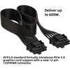 CY ATX3.0 PCI-E 5.0 Power Modular 12VHPWR Cable 16Pin to