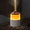 Aroma Humidifier Large Capacity Quiet Colorful Flame Lamp Desk Aromatherapy
