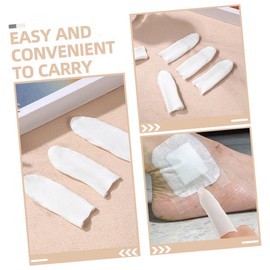 HONMEET Cotton Finger Cots 200pcs – Anti-Sweat and Dust Finger Protectors for Sewing and Crafts –