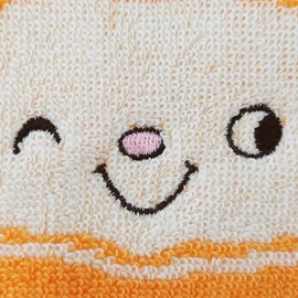 Hayashi PM205100 Towel Handkerchief, Multicolor, Approx. 9.8 x 9.8 inches (25 x 25 cm), Non-tan Niconico