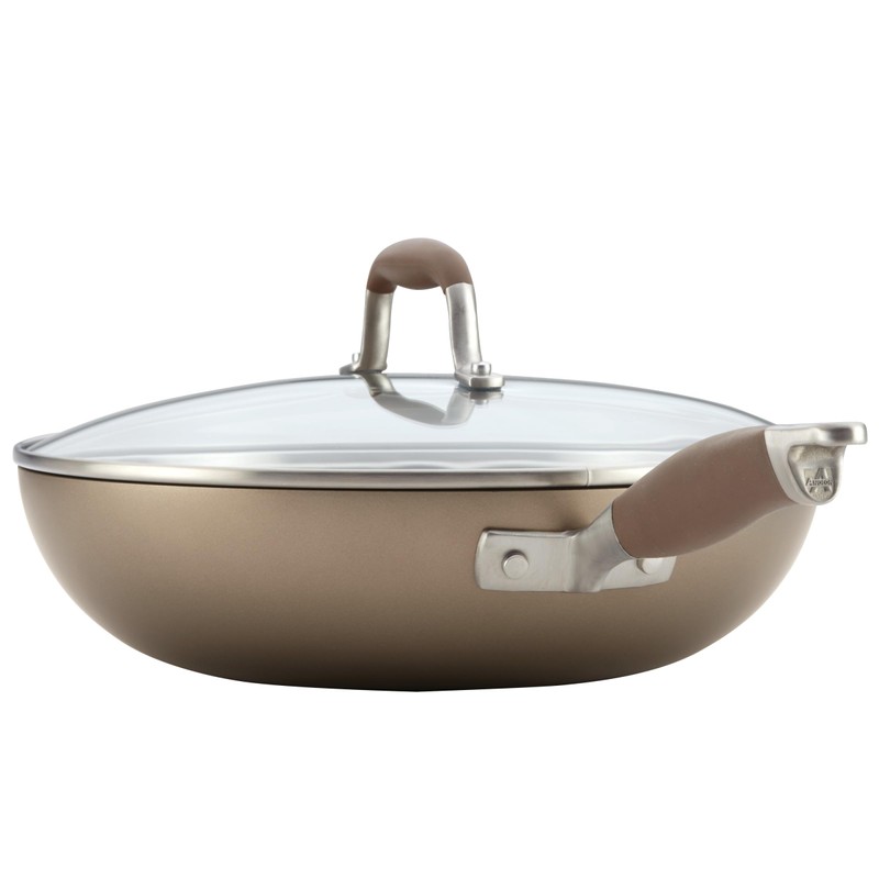 Anolon Advanced Nonstick Weeknight Essential Set, 4 Piece, Umber