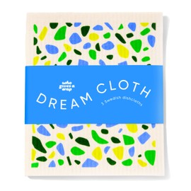 Who Gives A Crap Dream Cloths - Swedish Dishcloth for a More Sustainable Kitchen - Reusable Kitchen Cloth that Replaces Kitchen Roll - Pack of 3