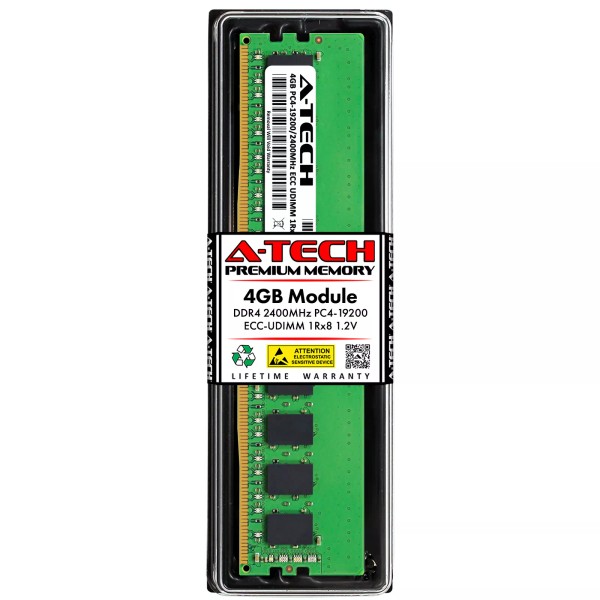 A-Tech 4GB PC4-19200 ECC UDIMM (Hynix HMA451U7AFR8N-
