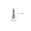 ULTECHNOVO 50sets Drywall Screws and Anchors Self-Drilling for Household Fixing