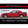 Dodge 2008 - 2023 Dodge Challenger Hockey Strobe Body Stripe