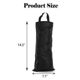 QKWL 2PCS Car Trash Can for Back Seat, Car Trash Bag, Trash Bin, Car Trash Bag Hanging, Convenient Hanging, Durable, Suitable for Car, Office, Etc