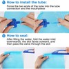 Hydration Bladder1.5L Water Bladder BPA Free,7Inch Large Opening Water Reservoir,Leak