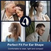K&FCOPTEE Rechargeable Hearing Aids Seniors BTE Invisible Vioce Amplifiers Volume