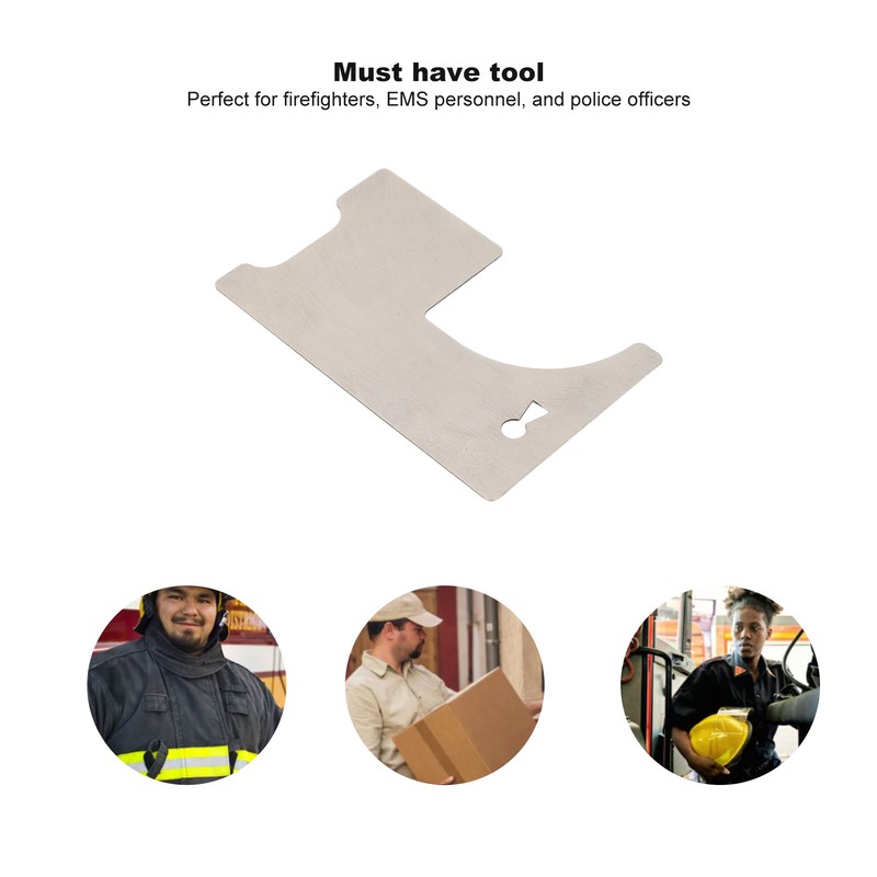 Stainless Steel Firefighting Tool Multifunctional Door Seam Manual Firefighter Hand