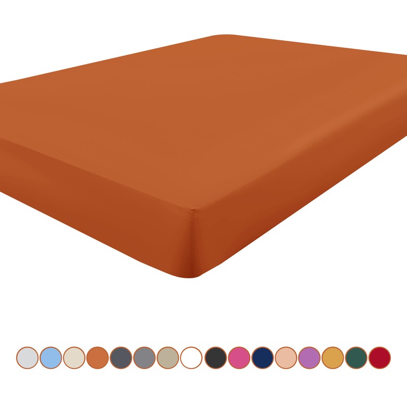 Hafaa Fitted Sheet Double – 25 cm Deep Easy Care