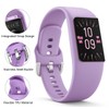 FITVII Silicone Watch Band, Compatible with Looki-mini Fitness Tracker with