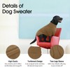 IECOii Dog Sweater,Dog Sweaters for Medium Dogs Girls Boys,Doggie Sweater