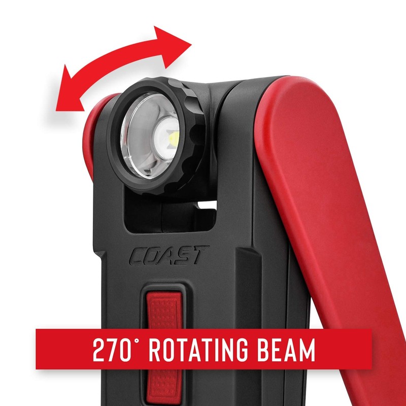 Coast PM200 500 Lumen ALKALINE-DUAL POWER LED Work Light with