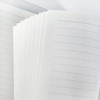 A4 Lined Refill Paper, 290x210mm, 4-Ring, 100GSM 10mm Wide Ruled,