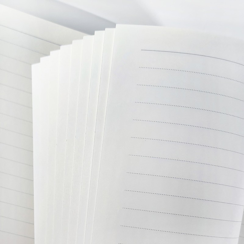A4 Lined Refill Paper, 290x210mm, 4-Ring, 100GSM 10mm Wide Ruled,