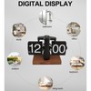 Gugxiom Digital Flip Clock, Flip Desk Clock, Retro Flip Down