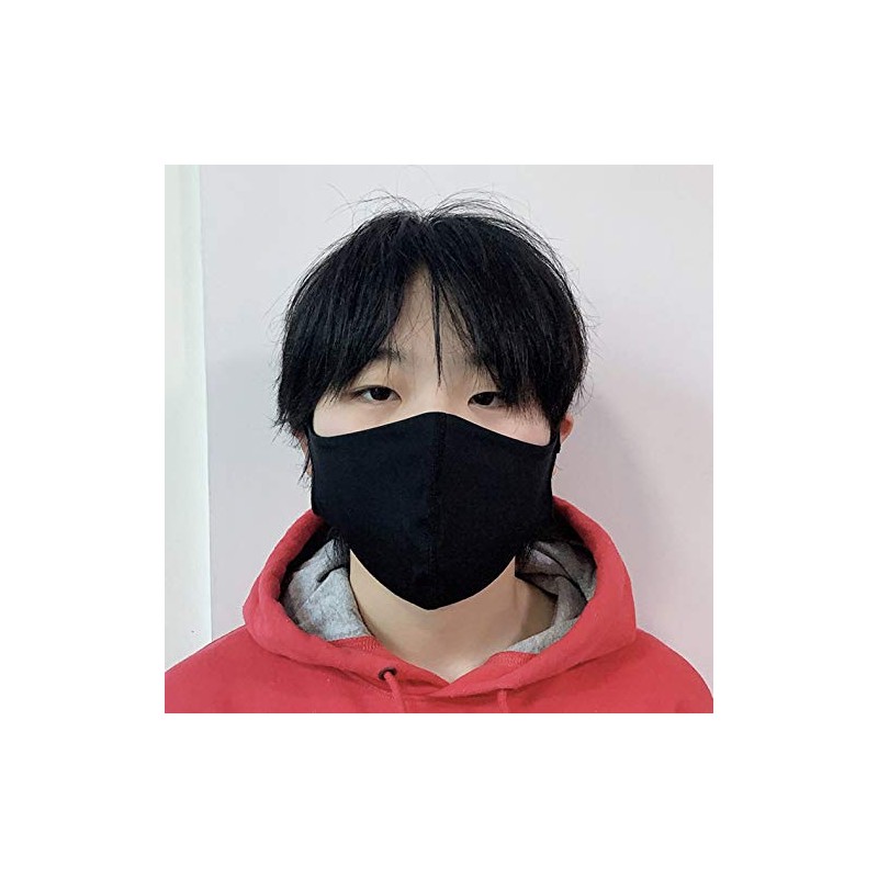Plus Nao 3D Mask, Washable, Set of 5, UV Protection,