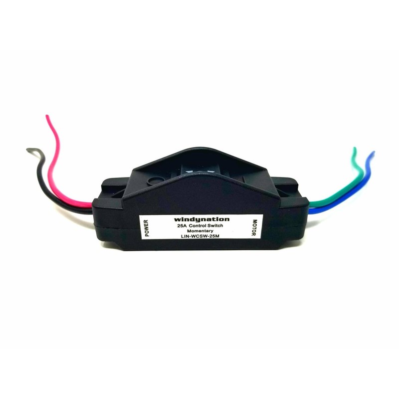 WindyNation 25A DPDT Forward Reverse Up Down Reverse Polarity Switch