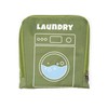 MIAMICA Foldable XL Travel Laundry Bag, 35'' x 24'', Olive