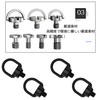 ZHSHXNGY 1/4 Screw Inch Screw Camera Strap Screw 1/4 Coupling