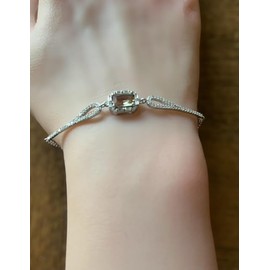 GARVIS Zultanite Bracelet; 925 Sterling Silver: Color Changing Rare Gemstone: For Women - Anniversary, Valentine’s Day, Birthday, Christmas, Jewelry Gift, Normal, Gemstone Sterling Silver Cubic