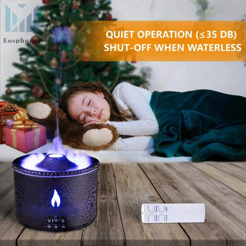 UD_Volcano Diffuser for Essential Oils Aromatherapy Volcano Humidifier Diffuser Aroma
