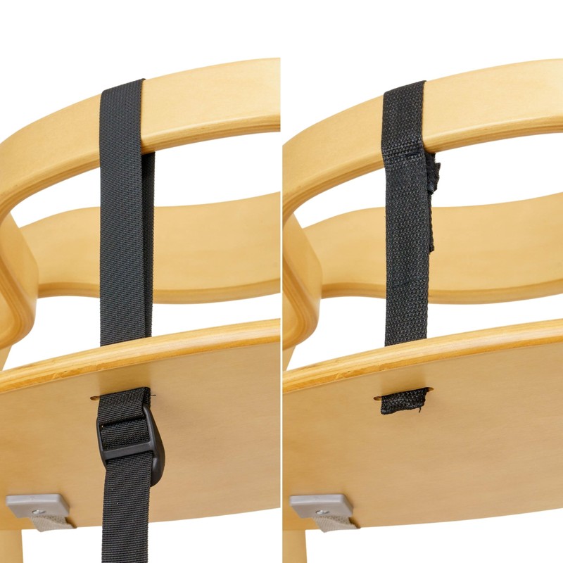 Crotch Strap with Strap Protector Set for Highchair, 3 Pack,