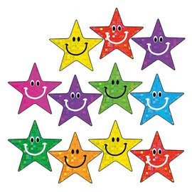 700 Holographic Sparkly Smiley Star Childrens Pupils School Praise Teachers Reward Stickers 20mm Primary Teaching Services