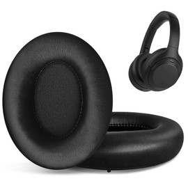 hopopower Replacement Ear Pads for Sony WH-1000XM4 (WH1000XM4) Over-Ear Headphones, Earpads Cushions with High-Density Noise Isolation Foam, Added Thickness