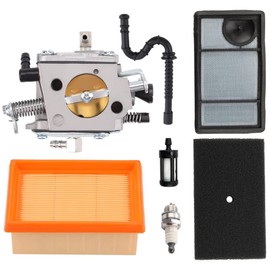 Mannial TS400 Carburetor Tune Up Kit for Sthil TS400 TS 400 Concrete Cut-Off Saw with Air Filter Spark Plug Replace 4223 120 0600 HS-274E