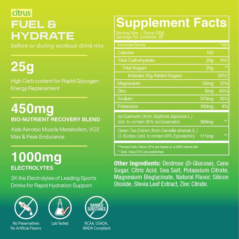 Freak Shake Endurance Fuel & Hydrate Drink Mix - 20