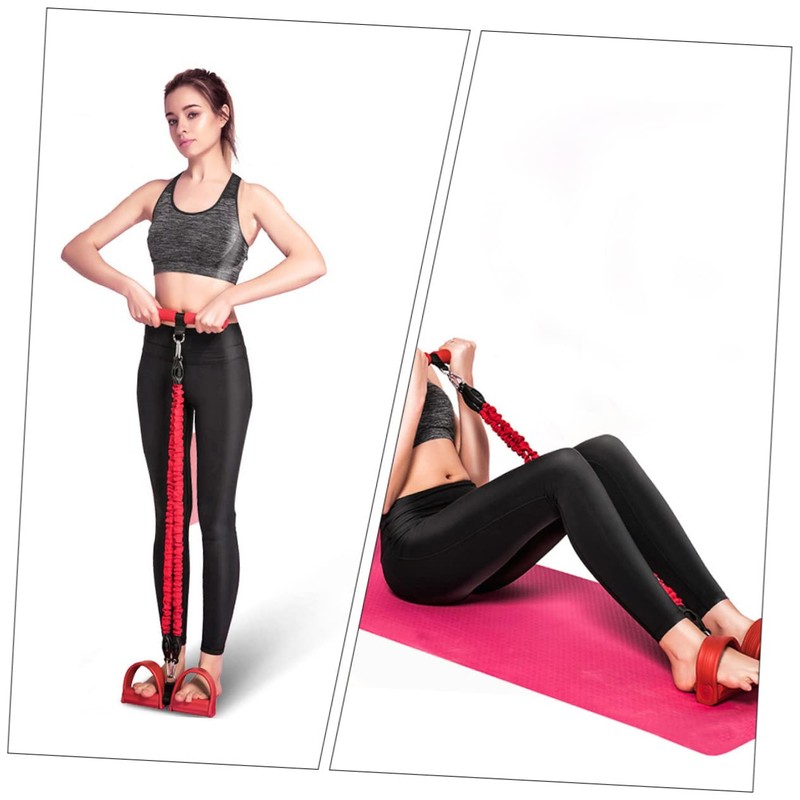 CORHAD Fitness Sports Pulling Rope Anti-Break Yoga Straps Sit-up Pulling