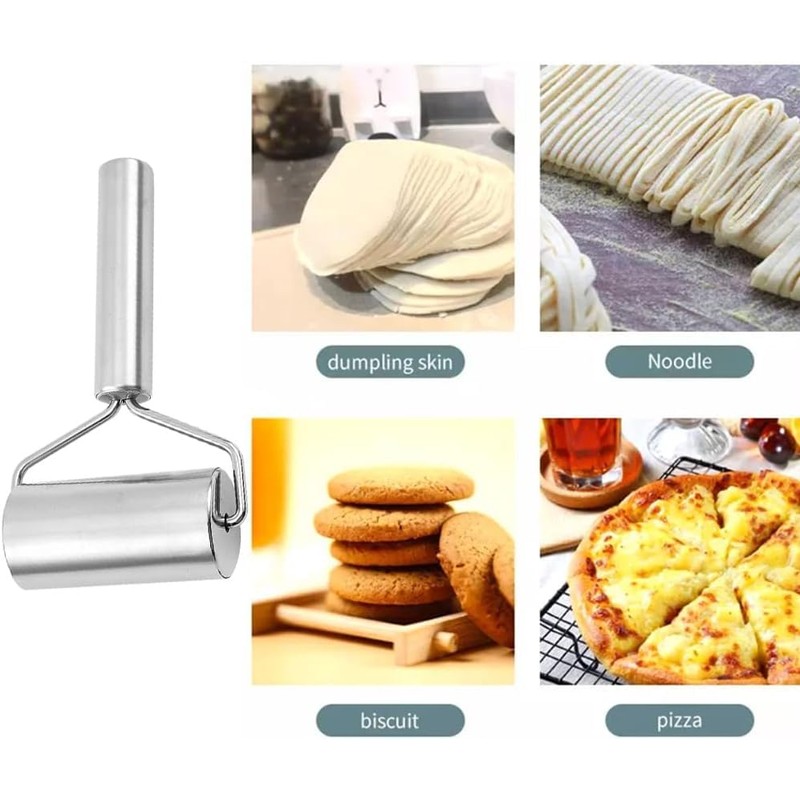 Heyumybit Rolling Pins for Baking,Non Stick Stainless Steel Handle Rolling