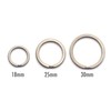 TUNUKE Ti Titanium Ring, Keychain, Key Ring, Key Hook, Carabiner,