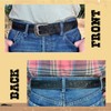 DANIEL'S ARTPLANET Western Belt for Men 1.5” Wide Full Grain