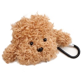 Teddy Dog Airpods Case with Keychain (First and Second Generation)